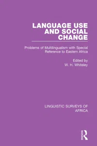Language Use and Social Change_cover