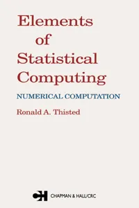 Elements of Statistical Computing_cover