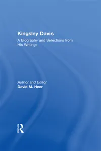 Kingsley Davis_cover