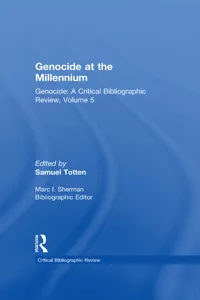 Genocide at the Millennium_cover