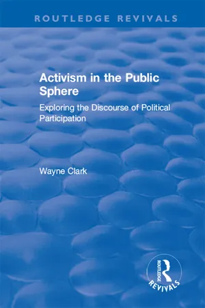 Activism in the Public Sphere