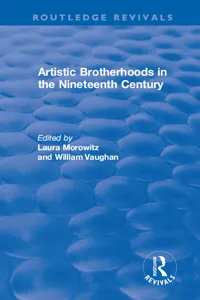 Artistic Brotherhoods in the Nineteenth Century_cover