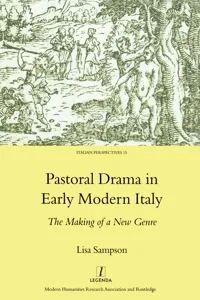 Pastoral Drama in Early Modern Italy_cover