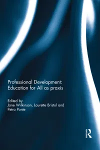 Professional Development: Education for All as praxis_cover