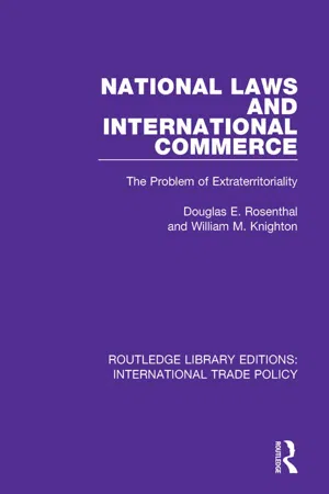 National Laws and International Commerce