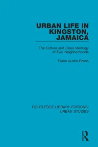 Urban Life in Kingston Jamaica_cover