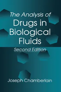 The Analysis of Drugs in Biological Fluids_cover