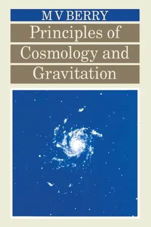 Principles of Cosmology and Gravitation