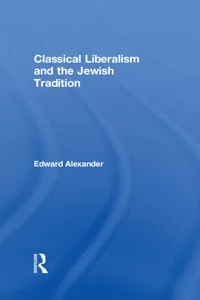 Classical Liberalism and the Jewish Tradition_cover