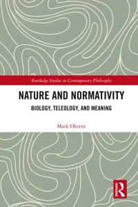 Nature and Normativity_cover