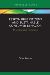 Responsible Citizens and Sustainable Consumer Behavior_cover