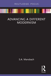 Advancing a Different Modernism_cover