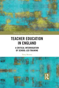 Teacher Education in England_cover