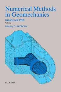 Numerical Methods in Geomechanics Volume 1_cover