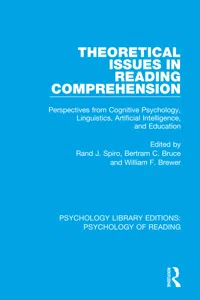 Theoretical Issues in Reading Comprehension_cover