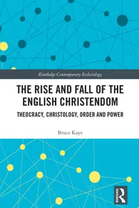 The Rise and Fall of the English Christendom_cover