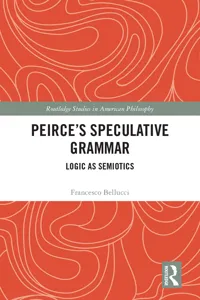 Peirce's Speculative Grammar_cover
