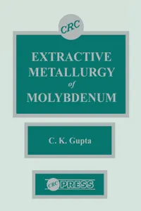 Extractive Metallurgy of Molybdenum_cover