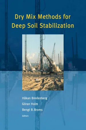 Dry Mix Methods for Deep Soil Stabilization