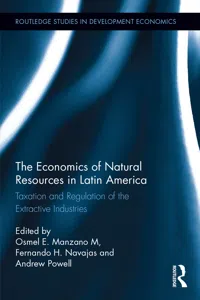 The Economics of Natural Resources in Latin America_cover