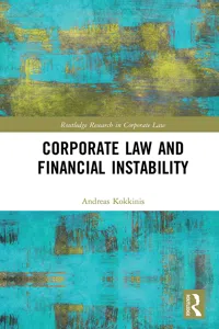 Corporate Law and Financial Instability_cover