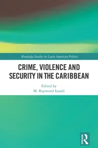 Crime, Violence and Security in the Caribbean_cover