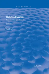 Radiation Dosimetry Instrumentation and Methods_cover