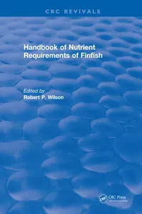 Handbook of Nutrient Requirements of Finfish_cover