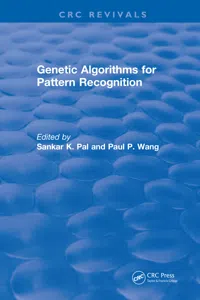 Genetic Algorithms for Pattern Recognition_cover