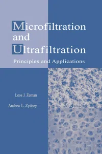 Microfiltration and Ultrafiltration_cover