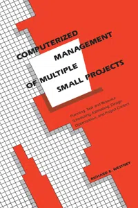 Computerized Management of Multiple Small Projects_cover