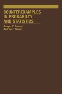 Counterexamples in Probability And Statistics_cover