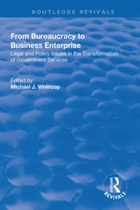 From Bureaucracy to Business Enterprise_cover