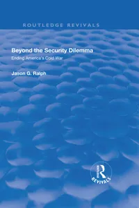 Beyond the Security Dilemma_cover