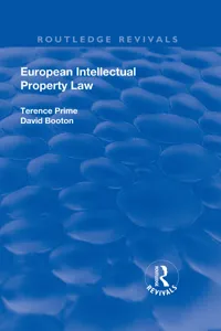 European Intellectual Property Law_cover
