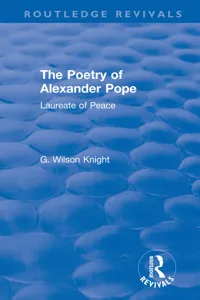 Routledge Revivals: The Poetry of Alexander Pope_cover