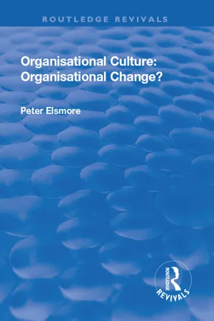 Organisational Culture