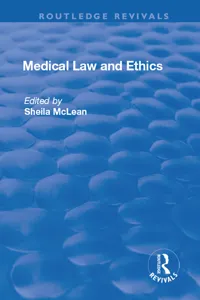 Medical Law and Ethics_cover