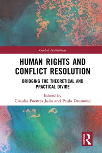 Human Rights and Conflict Resolution_cover