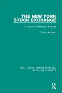 The New York Stock Exchange_cover