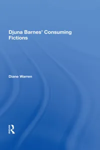 Djuna Barnes' Consuming Fictions_cover