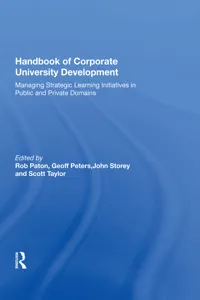 Handbook of Corporate University Development_cover