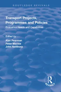 Transport Projects, Programmes and Policies_cover