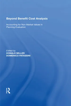 Beyond Benefit Cost Analysis