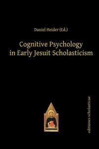 Cognitive Psychology in Early Jesuit Scholasticism_cover