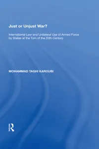 Just or Unjust War?_cover