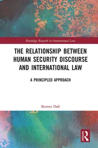 The Relationship between Human Security Discourse and International Law_cover