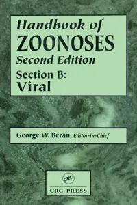 Handbook of Zoonoses, Section B_cover