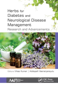 Herbs for Diabetes and Neurological Disease Management_cover