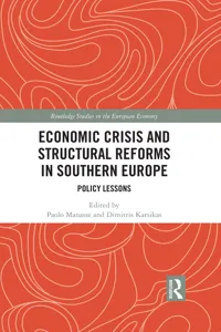 Economic Crisis and Structural Reforms in Southern Europe_cover